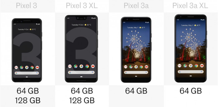 多图都砍掉了哪些pixel3a和pixel3系列四款手机横向对比