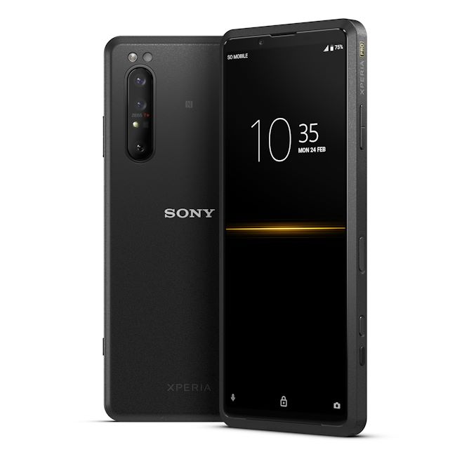 索尼推出xperiapro5g手机定位专业广播视频售价高达2499美元