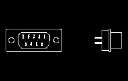 九针通讯串口.dwg