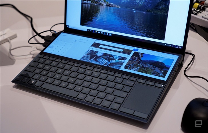 华硕zenbook duo是华硕zenbook pro duo的继任者,现在变得更轻薄,重量