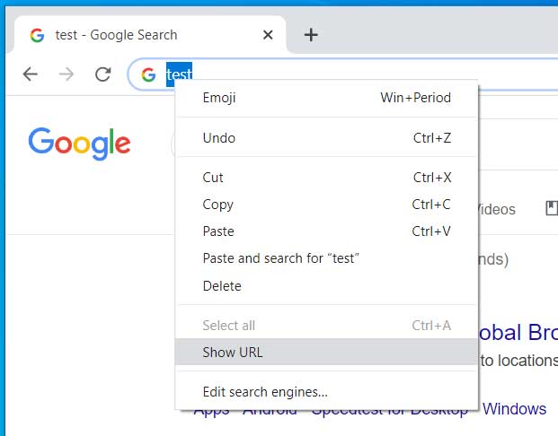 googlechrome正測試新特性移除搜索結果頁網址