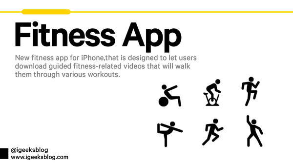 iOS 14运动健身应用（图源来自网络）