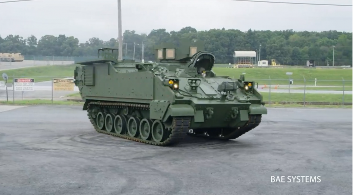bae systems日前宣布,为美国陆军建造的第一辆多用途装甲车辆(ampv)