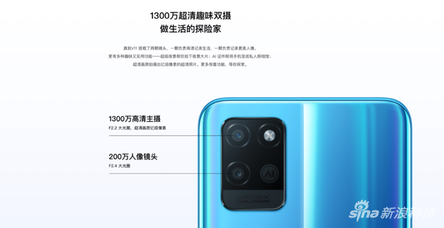 真我V11摄像头参数