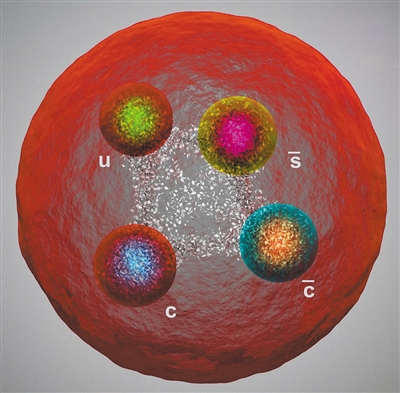 大型強子對撞機揪出四個新型四夸克態