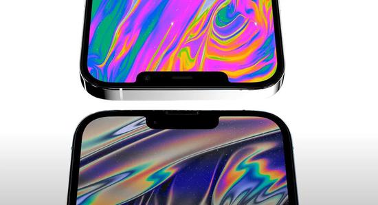 ▲上：iPhone 12 Pro Max，下：新iPhone Pro Max版（均为概念图）