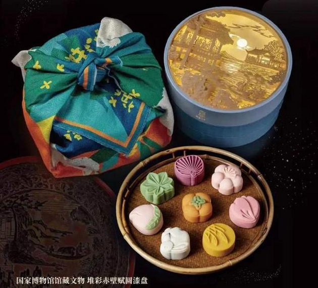 中国国家博物馆将苏轼名作意象融入月饼