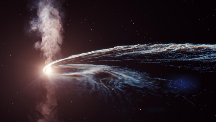 黑洞吞噬恒星 星球图片