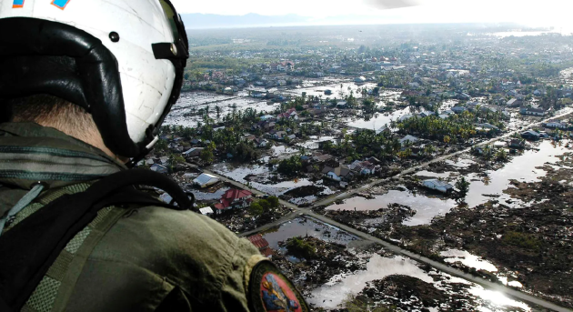 2004苏门答腊岛地震图片