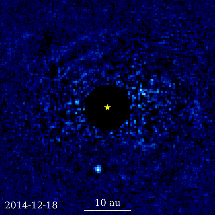 波江座51b于2014年由双子座行星成像仪发现。它的质量为木星的两倍，是目前拍摄到的温度最低、质量最小的系外行星，到中央恒星的距离只有12个天文单位。要想拍摄到这颗行星上人类大小的物体，望远镜分辨率需达到目前最高水平的数十亿倍。