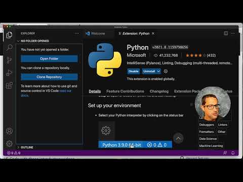 在 Visual Studio Code 中使用 Python