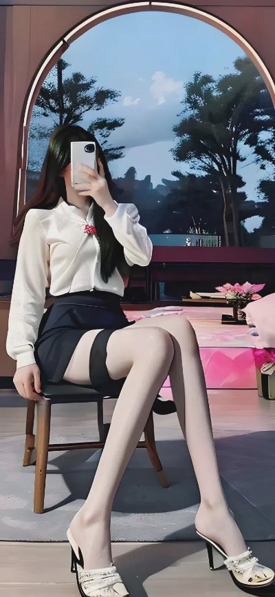 𝙎𝙝𝙖𝙧𝙚壁纸｜腿模 - 图片 5
