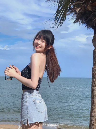 穿牛仔短裤拍照，这些姿势，漂亮气质又浪漫，慵懒青春又显身材 有活力 - 图片 5