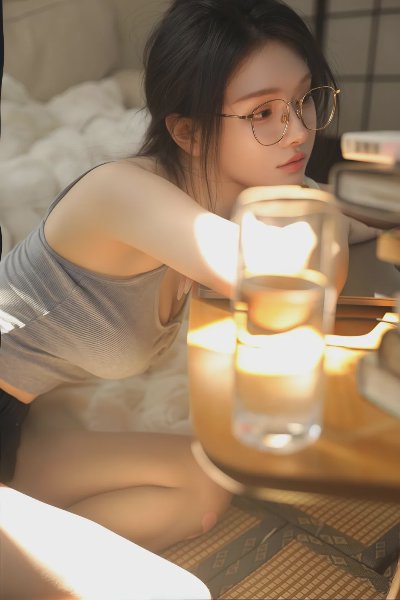 最能体现女生自由放松的氛围感写真 - 图片 4