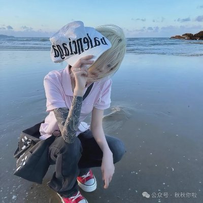 𝙈𝙪𝟰𝙬 • 海边金发女头 - 图片 2