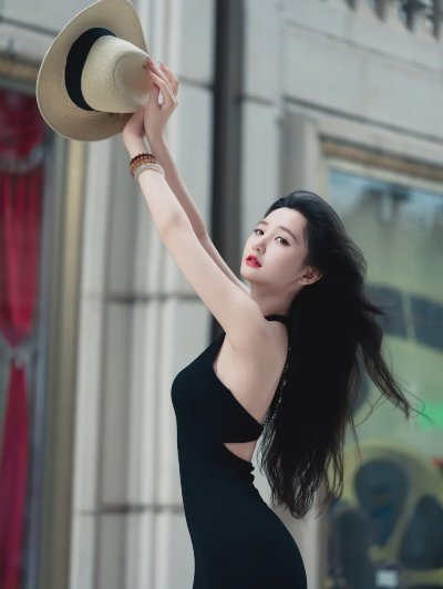 普通人穿漂亮裙子，如何拍的好看？10个动作，优雅迷人、美极了 - 图片 4
