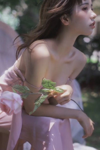 性感写真｜审美提升｜粉嫩美女摄影合集 - 图片 1