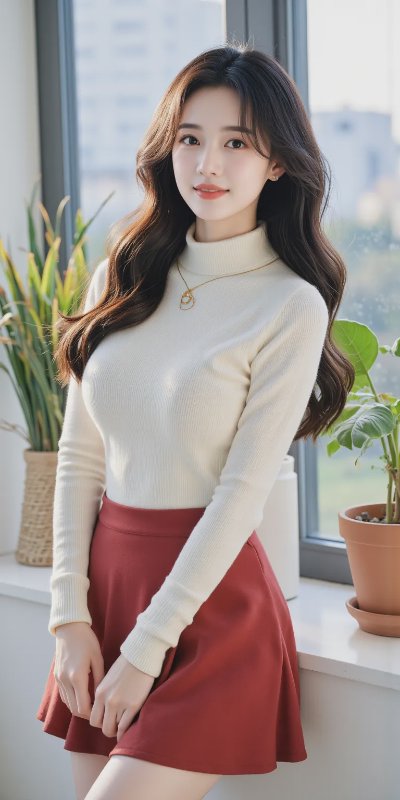 渣男壁纸丨俏学妹滚烫上新 - 图片 1