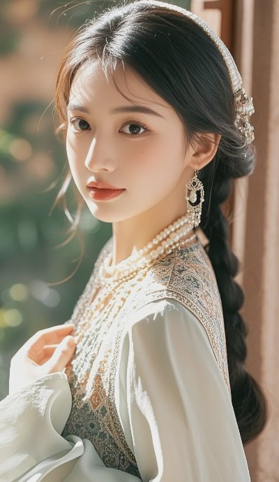 Wallpaper｜民族风女神写真无水印高清壁纸分享 - 图片 3