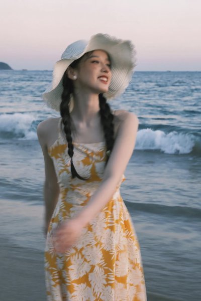 海边拍照，9个动作，自然上镜又出片，拍出海边大片氛围感 - 图片 2