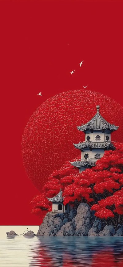 Share｜新中式古风壁纸66张（可保存） - 图片 1