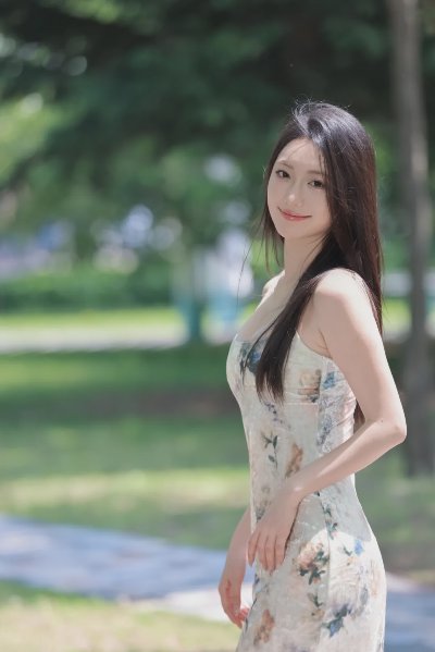 新中式裙子拍照，几个动作，优雅气质身材好、又大方又漂亮 - 图片 3