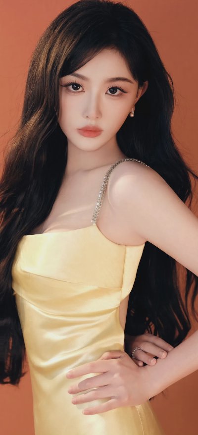 『Share』孔雪儿壁纸｜明艳黄色长裙，点亮你的屏幕！ - 图片 4