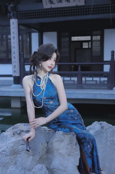 旗袍拍照太绝啦！6 个姿势拿捏东方美 - 图片 4