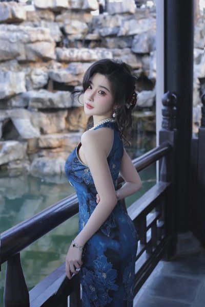 旗袍拍照太绝啦！6 个姿势拿捏东方美 - 图片 5