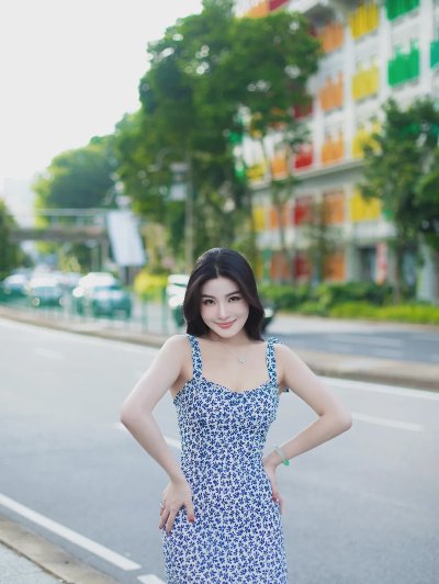 穿裙子拍照，几个动作，拍照气质、漂亮，大方身材好 - 图片 4