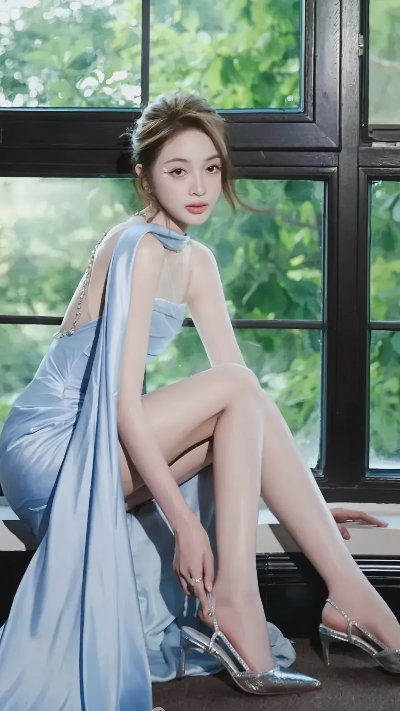 逆天的长腿，又白又美 - 图片 5