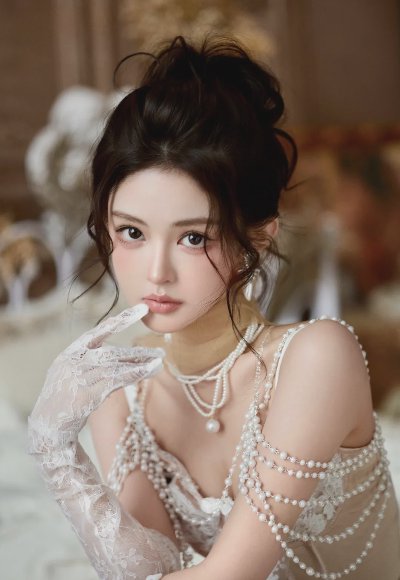 贵族千金法式蕾丝美腿写真 - 图片 4