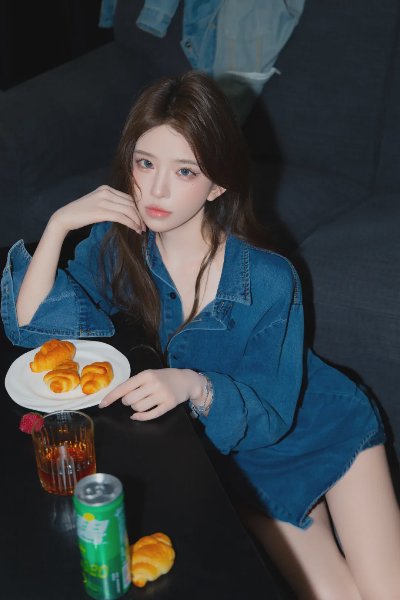 御姐纯欲牛仔美腿玉足写真 - 图片 5