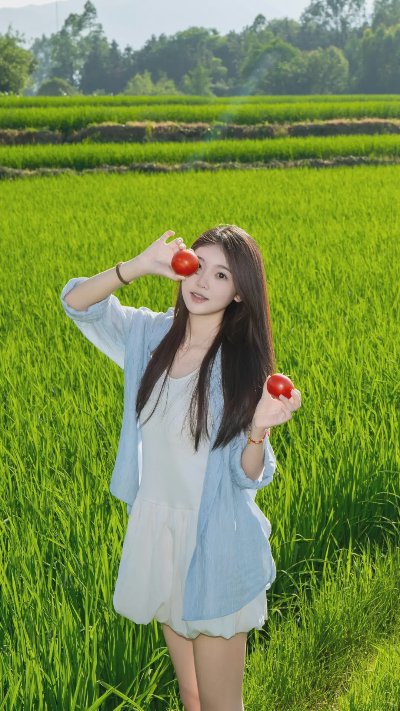7 个姿势 + 构图技巧，拍出稻田里的清新感人像 - 图片 1