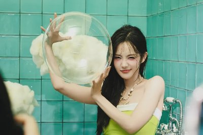浴室写真大片，纯欲俏皮可爱 - 图片 1