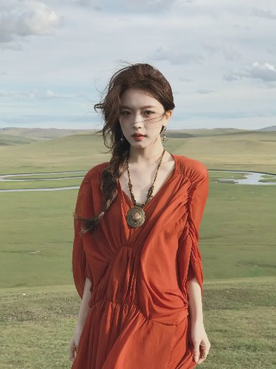 被问爆的草原红裙照！摄影师私藏的拍摄技巧大公开 - 图片 5