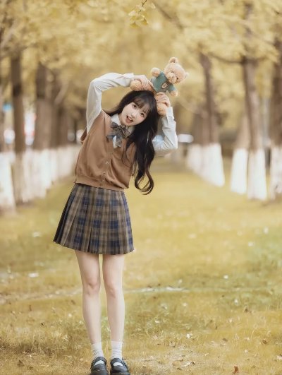 银杏人像的浪漫谁懂啊！这样拍满是秋天的故事感 - 图片 5