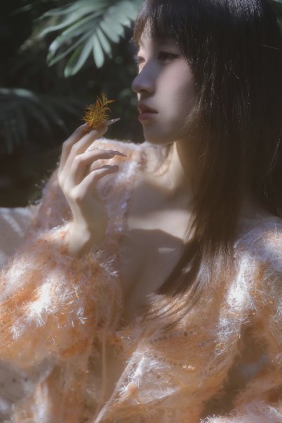 摄影写真 | 好美的光斑少女 - 图片 2