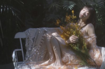 摄影写真 | 好美的光斑少女 - 图片 5