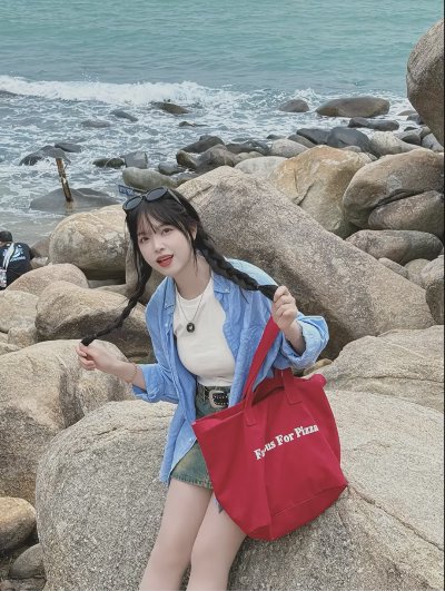 来学！8个海边 i人万能拍照姿势，拍照真的好出片！！！ - 图片 2