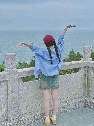 来学！8个海边 i人万能拍照姿势，拍照真的好出片！！！ - 图片 5
