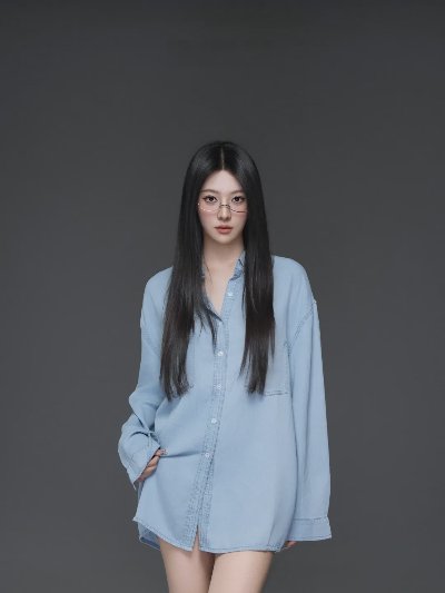 牛仔时尚超模极品美腿写真 - 图片 4