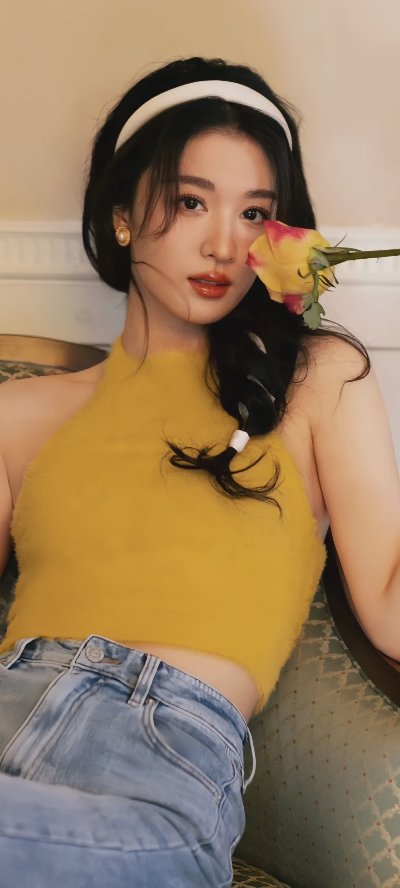 明星壁纸┊气质美女王楚然 - 图片 5