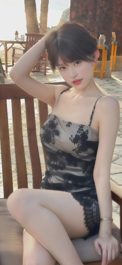 𝐖𝐞𝐂𝐡𝐚𝐭｜近期超火的美女锁屏手机壁纸『直存』 - 图片 1